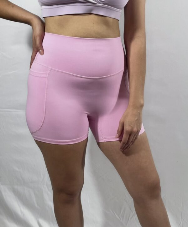 SportyChic Blush Pink Shorts